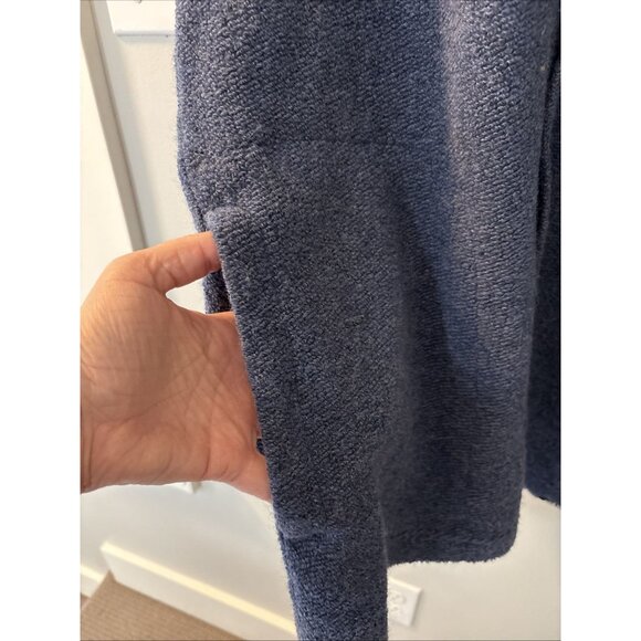 prAna IncrediWool Overshirt Men's Large Stormy Night Heather Slim NWT MSRP $175 - Picture 7 of 12